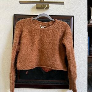 Billabong Warm Tan Fuzzy Sweater